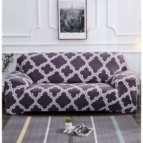 Elastic Universal Sofa Cover (Option: Gray-145 185cm)