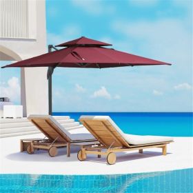 Outdoor beach umbrella/Sun Umbrella (Swiship-Ship)(Prohibited by WalMart) (Color: as picture)